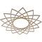 Ekena Millwork Eleanor Wood Fretwork Pierced Ceiling Medallion, Hickory, 34"OD x 13 1/8"ID x 1/4"T CMWP34X34X0250EAHI - alternate 3